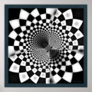 Search for white fractal posters Black and white
