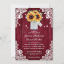 Search for red barn wedding invitations Sunflower