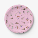 Search for gymnastics party plates Watercolor