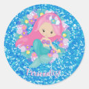 Search for blue mermaid stickers Girly