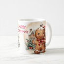 Search for cute gingerbread mugs Festive