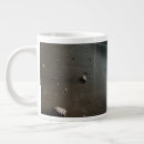 Search for asteroids mugs Concept