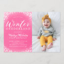 Search for winter onederland girl invitations First