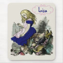 Search for alice in wonderland mousepads Victorian