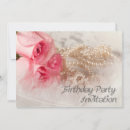 Search for roses and pearls invitations Flowers
