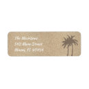 Search for beach sand return address labels Tropical
