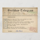 Search for old telegram Antique