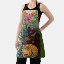 Search for bouquet long aprons Drawing