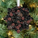 Search for raccoon christmas tree decorations Cute