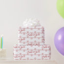 Search for 25th anniversary wrapping paper Red
