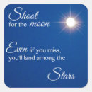 Search for shoot for the stars stickers Moon