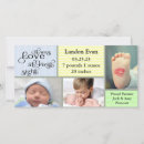 Search for photo collage birth announcement cards Boy
