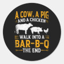 Search for cow and chicken stickers Grilling season