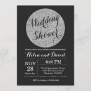 Search for shower wedding invitations Glitter