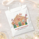 Search for christmas cookie favour bags Candy cane