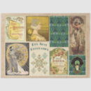 Search for vintage art deco tissue paper Craft