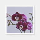Search for purple orchid napkins Orchids