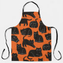 Search for funny characters aprons Illustration