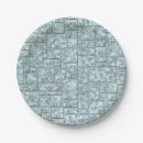 Search for light blue paper plates Geometric