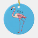 Search for pink flamingo christmas tree decorations Flamingoes
