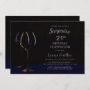 Search for champagne 21st birthday invitations Stylish