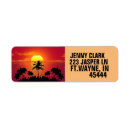 Search for sunset beach return address labels Paradise