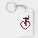 Search for christian cross key rings Jesus christ