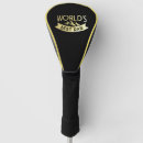 Search for black and gold golf head covers Dad