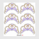 Search for gold tiara stickers Princess