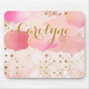 Search for pink star mousepads Girly