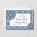 Search for blue porcelain wedding invitations Pattern