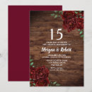 Search for rustic wedding anniversary invitations Floral