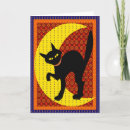 Search for moon cat cards Black