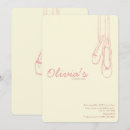 Search for tiny dancer invitations Ballerina