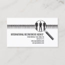 Search for recruitment agency business cards Employment