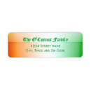 Search for ireland return address labels Orange
