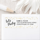 Search for womans return address labels Birthday