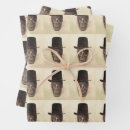 Search for vintage hats wrapping paper Halloween