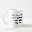 Search for family for her mugs Grandma