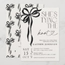 Search for tying the knot bridal shower invitations Modern