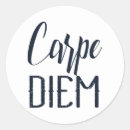 Search for carpe diem stickers Typography