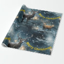 Search for snow scene wrapping paper Snowflakes