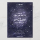 Search for galaxy wedding invitations Night