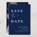 Search for royal blue save the dates Minimalist