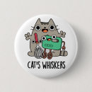 Search for whiskers badges Cat lover