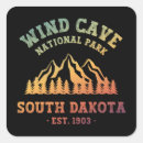 Search for cave stickers South dakota