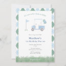 Search for golf birthday invitations Classic