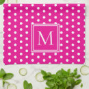 Search for polka dot tea towels Monogrammed