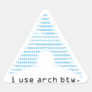 Search for linux stickers Arch