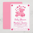 Search for pink teddy bear baby shower invitations Bears
